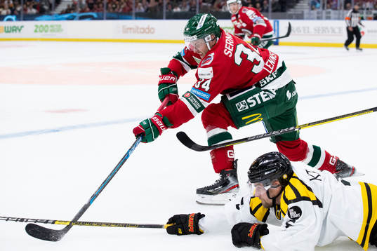 Frölundas Theodor Lennström och Brynäs Lukas Kilström