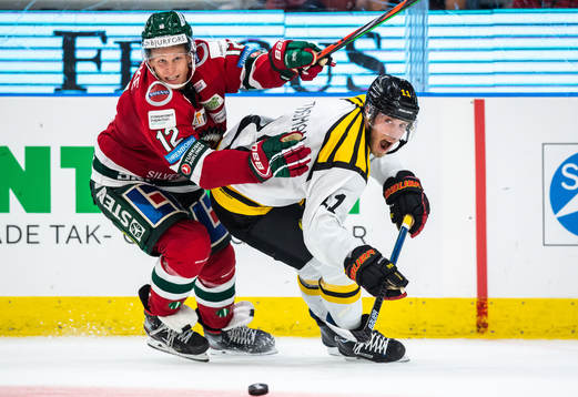 Frölundas Max Friberg och Brynäs Josef Ingman