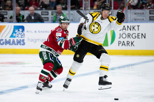 Frölundas Ryan Lasch och Brynäs Nicklas Danielsson
