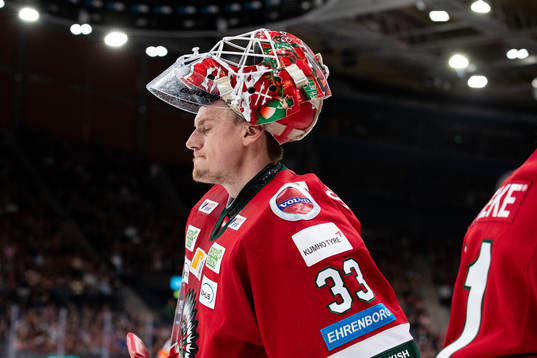 Frölundas målvakt Johan Mattsson byts ut
