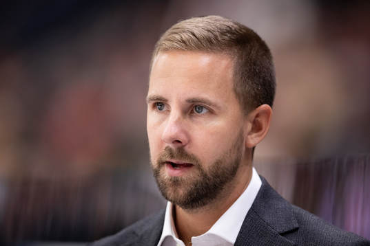 Frölundas assisterande tränare Viktor Stråhle