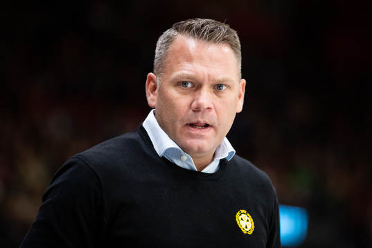 Brynäs assisterande tränare Mikael Holmqvist