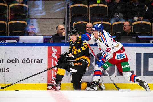 Skellefteå Jonatan Berggren och Oskarshamns Markus Modigs