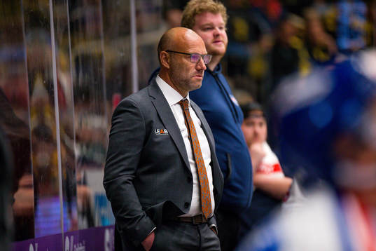 Oskarshamns assisterande tränare Fredrik Hallberg