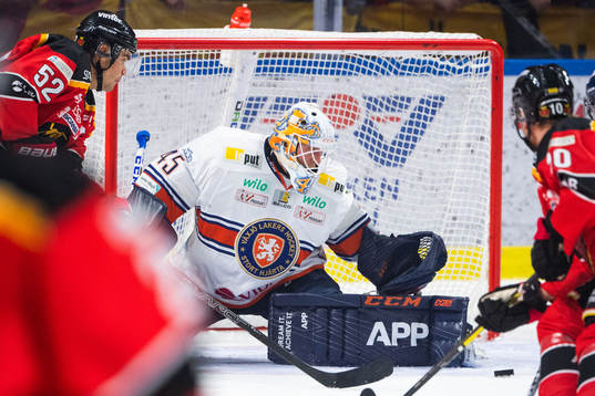 Växjös målvakt Viktor Andrén