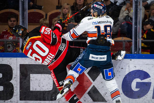 Luleås Daniel Sondell och Växjös Marcus Sylvegård