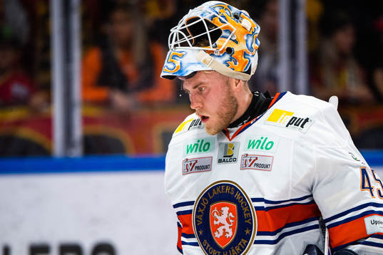 Växjös målvakt Viktor Andrén