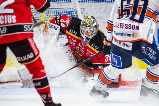 Luleås målvakt Joel Lassinantti