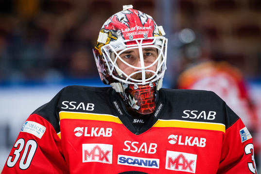 Luleås målvakt David Rautio