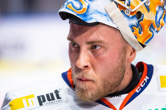 Växjös målvakt Viktor Andrén