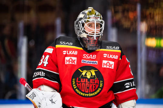 Luleås målvakt Joel Lassinantti