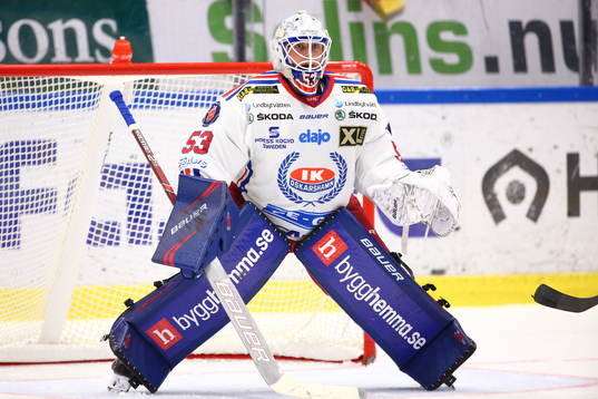 Oskarshamns målvakt Fredrik Pettersson-Wentzel