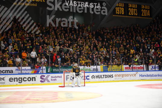 Skellefteås målvakt Gustaf Lindvall
