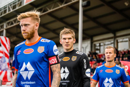 Goalkeeper Andreas Lie of Aalesund