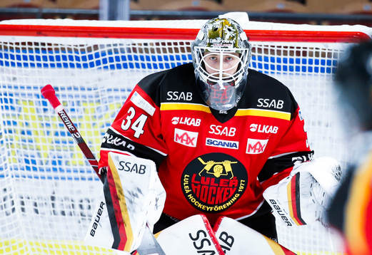Luleås målvakt Joel Lassinantti