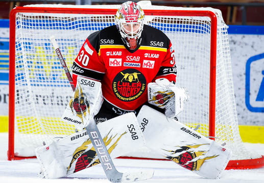 Luleås målvakt David Rautio