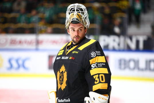 Skellefteås målvakt Gustaf Lindvall