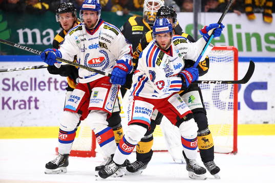Oskarshamns Gustaf Franzén och Rok Ticar