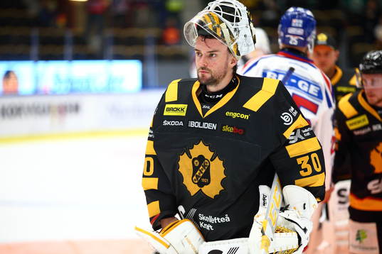 Skellefteås målvakt Gustaf Lindvall