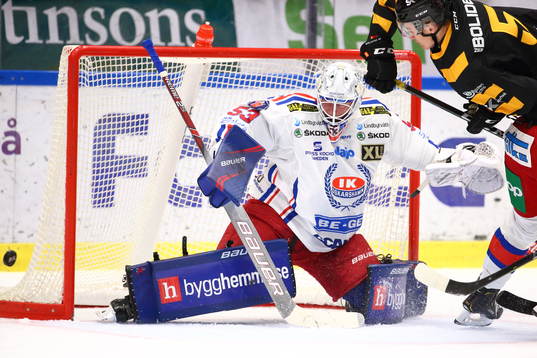 Oskarshamns målvakt Fredrik Pettersson-Wentzel