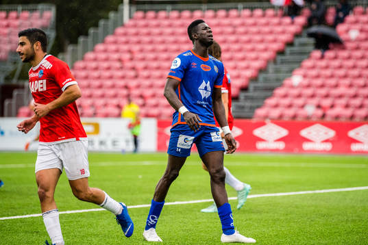 Pape Habib Gueye of Aalesund looks dejected