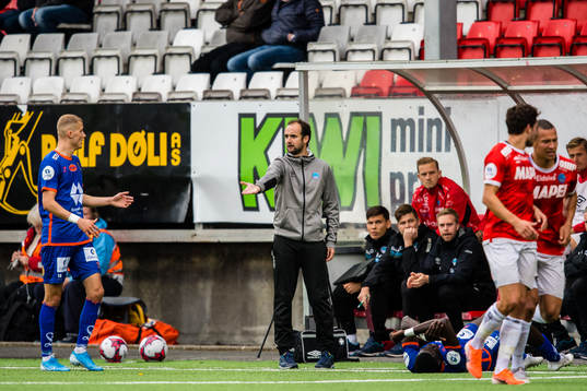 Vitor Gazimba, head coach of Kongsvinger
