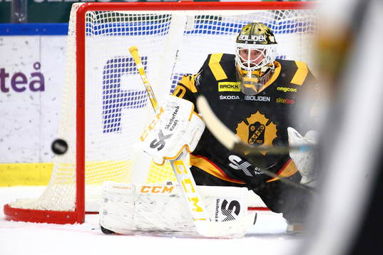 Skellefteås målvakt Gustaf Lindvall
