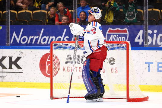 Oskarshamns målvakt Fredrik Pettersson-Wentzel