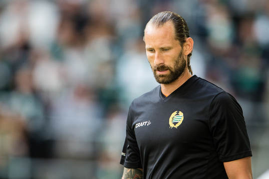 Hammarbys målvakt Johan Wiland