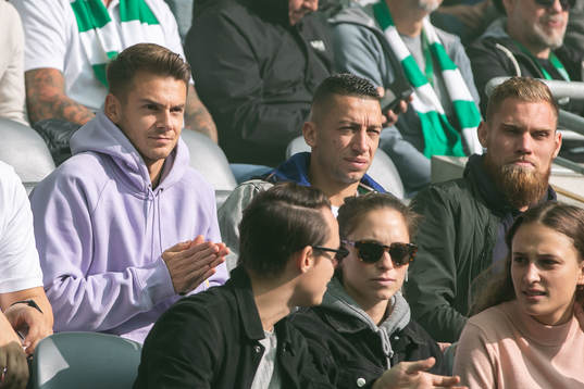Hammarbys Alexander Kacaniklic, Nikola Djurdjic och David