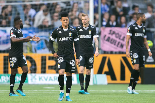 IFK Göteborgs Tobias Sana deppar med lagkamrater