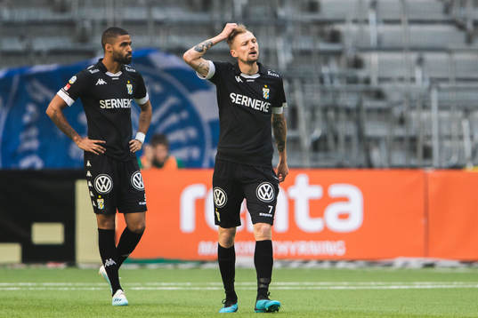 IFK Göteborgs Kristopher Da Graca och Sebastian Eriksson
