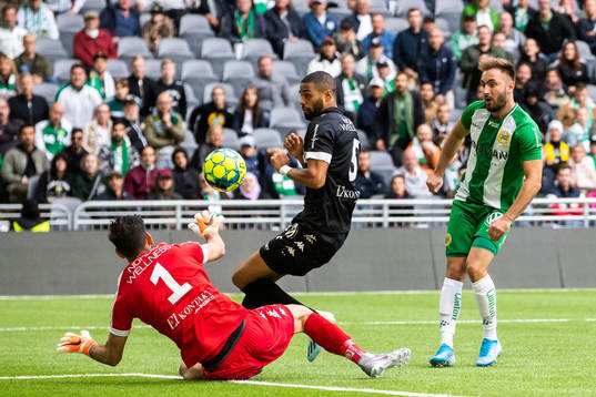 Hammarbys Muamer Tankovic gör 6-2 bakom IFK Göteborgs