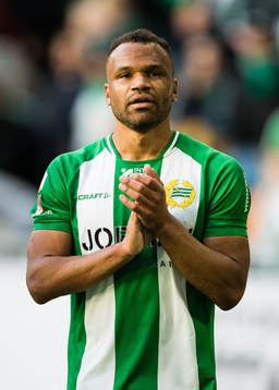 Hammarbys Serge-Junior Martinsson Ngouali tackar publiken