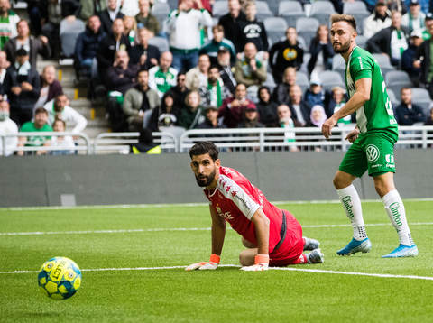 IFK Göteborgs målvakt Ioannis Anestis och Hammarbys
