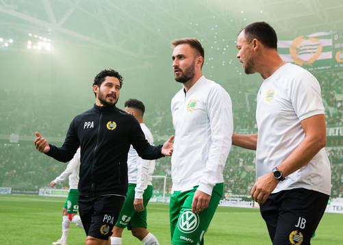 Hammarbys assisterande tränare Pablo Pinones-Arce, Muamer