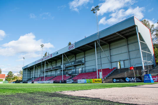 General view of Strømmen Stadion