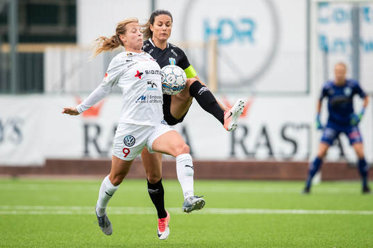 Rosengårds Anna Anvegård och Göteborgs Beata Kollmats