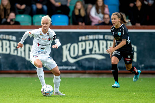 Rosengårds Caroline Seger mot Göteborgs Julia Zigiotti