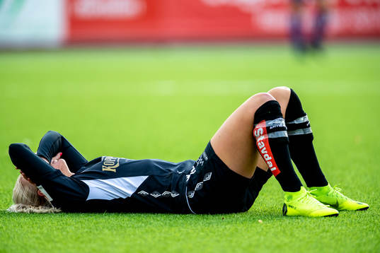 Göteborgs  Amanda Johnsson Haaahr deppar