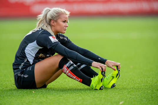 Göteborgs  Amanda Johnsson Haaahr deppar
