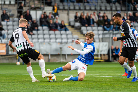 Landskronas Linus Olsson och Oddevolds Alexander Almqvist