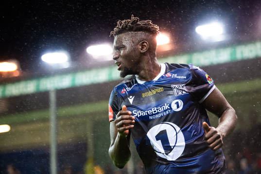 Aliou Coly of Kristiansund