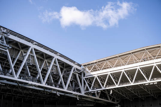 Interiör vy av Tele2 Arena