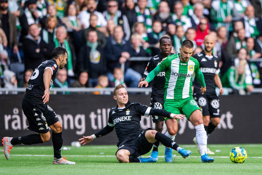 IFK Göteborgs Victor Wernersson och Hammarbys Vladimir