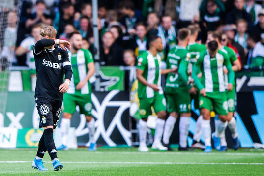 IFK Göteborgs Victor Wernersson deppar