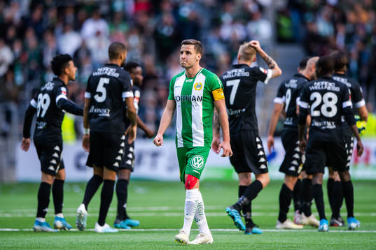 Hammarbys Jeppe Andersen deppar