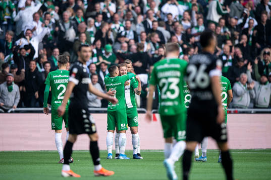 Hammarbys Darijan Bojanic jublar