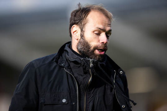 Häckens tränare Andreas Alm deppar