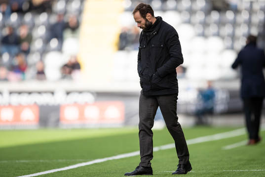 Häckens tränare Andreas Alm
